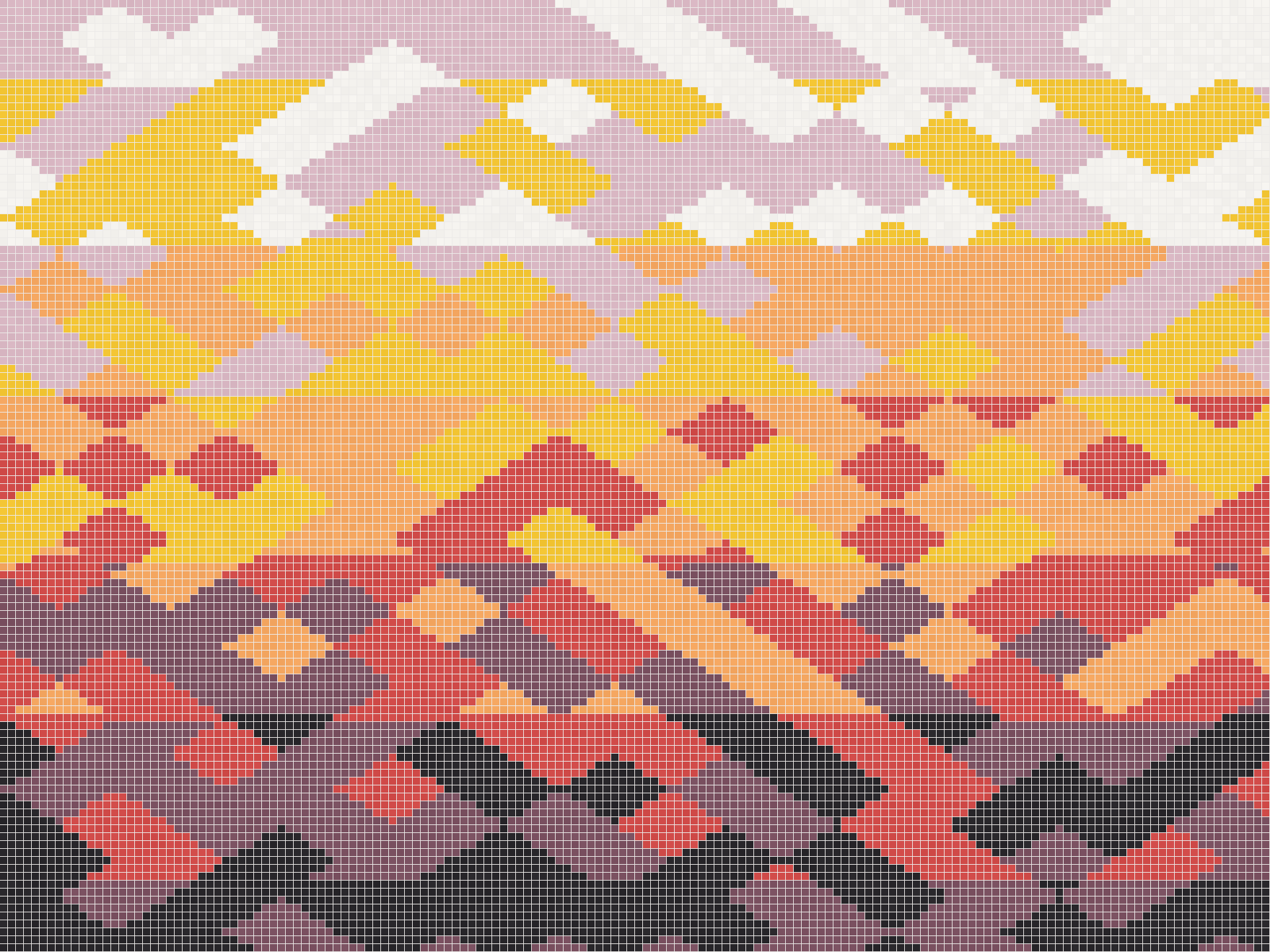 Mosaikmuster Argyle aus der Kollektion Geometrisch