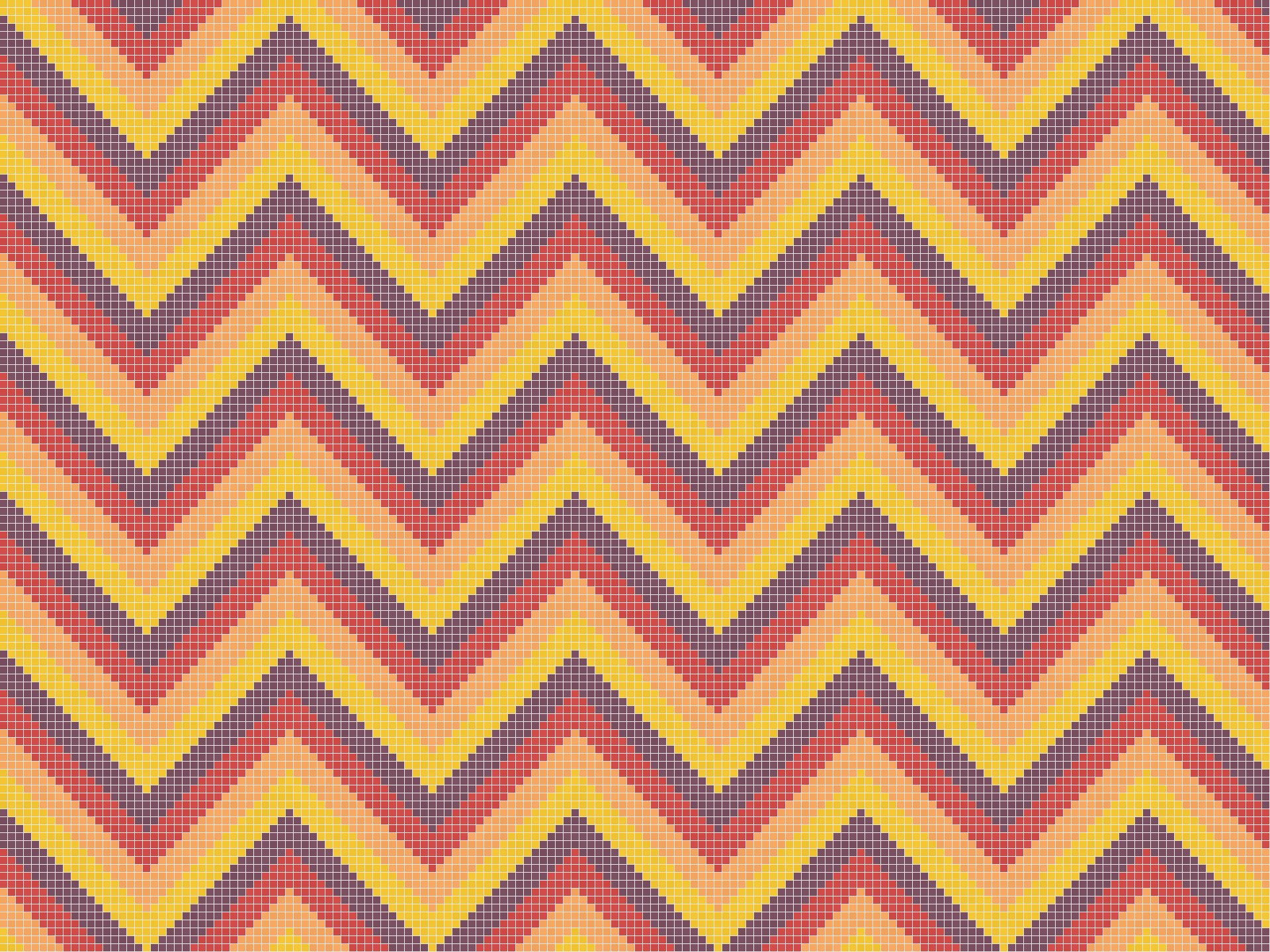 Geometrisches Mosaikdesign Chevron