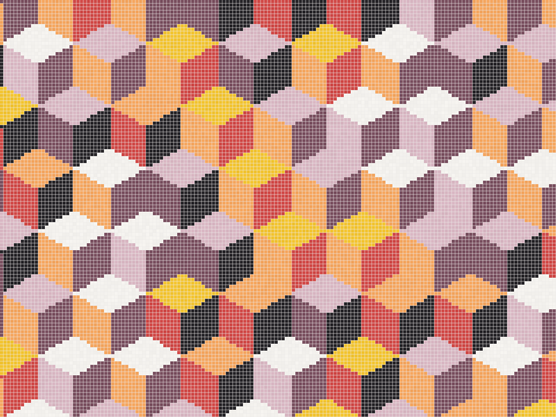 Geometrisches Mosaikdesign Prism