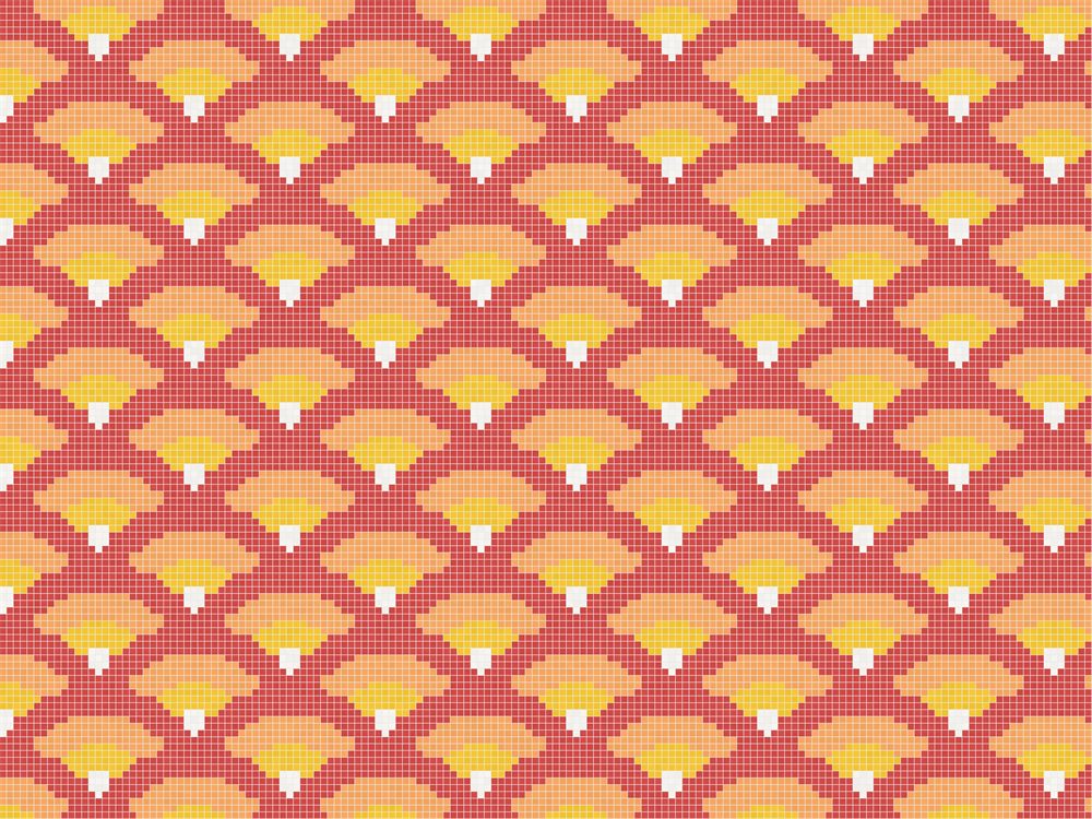 Geometric Seigaiha
