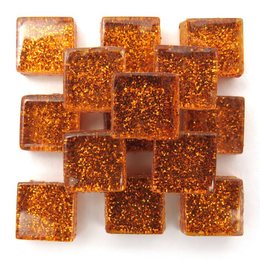 Mosaikfarbe Burnt Orange – Akzente & Sondermosaik