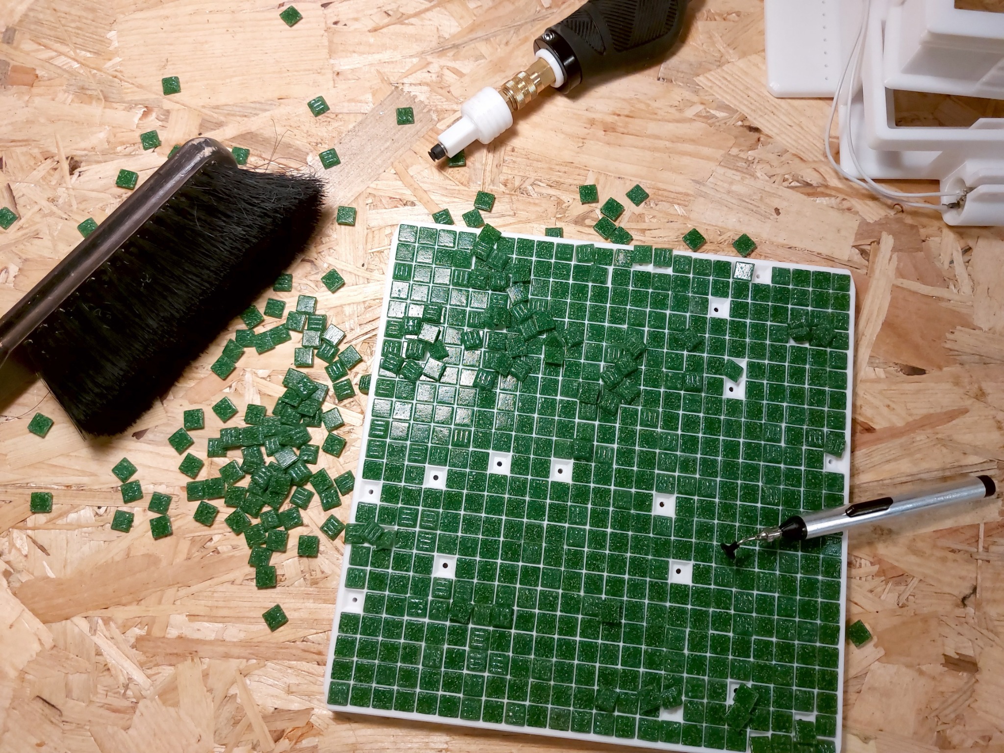 Manuelle Einlegearbeit